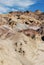 Colorful Artist`s Palette in Death Valley