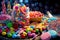 Colorful Assortment of Tempting Candies