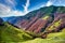 Colorful autumn landscape in the mountain