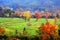 Colorful Autumn scenery in Tachuan