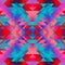 Colorful Aztec Fabric, Wallpaper and Home Decor. Abstract seamless lowpoly pattern.