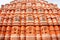 Colorful balconies of Hawa Mahal in Jaipur, India. 18th century Palace of Winds with color walls