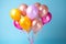 Colorful Balloons: Joyful and Whimsical Party Decorations.