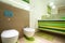 Colorful bathroom