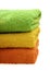 Colorful bathroom towels