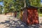 Colorful beach dressing rooms, Pihlajasaari island, Helsinki, Finland