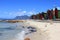 Colorful beach nuts, Muizenberg, Cape Town, South Africa