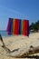 Colorful beach towel