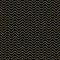 Colorful beaded wavy stripe seamless pattern on black background