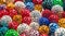 Colorful beads shamballa