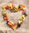 Colorful beauty Pasta Heart