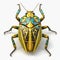 Colorful Beetle 3d Model With Intricate Patterns And Realistic Details