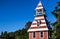 Colorful Bell Tower With Roof Dormers