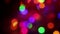 Colorful blurred glowing christmas lights background