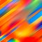 Colorful blurred stripes background. Abstract color art. Line effect. Smooth screen saver. Spring colored rays. Techno image.