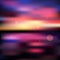 Colorful blurred sunset background