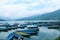 Colorful Boats On Beautiful phewa Lake,Pokhara, Nepal