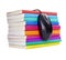 Colorful books computer mouse