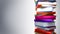 Colorful Books Stack (Loop)