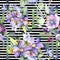 Colorful bouquet. Seamless background pattern. Fabric wallpaper print texture.