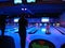 Colorful bowling alley