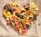 Colorful Bowtie Pasta Heart