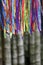 Colorful Brazilian Carnival Wish Ribbons Bamboo Forest Jungle