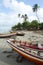 Colorful Brazilian Jangada Fishing Boats Jericoacoara