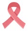 colorful breast cancer ribbon