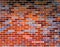 Colorful brick wall background