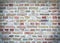 Colorful brick wall texture