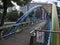 Colorful bridge at Boon Keng neighbourhood in Singapore