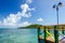 Colorful Bridge and Sea View