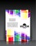 Colorful brochure templates