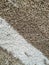 Colorful brown and white abstract wool and cotton textile pattern as warm carpet rug with texture soft to touch