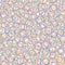 Colorful bubbles seamless pattern.