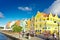 colorful buildings harbor waterfront Willemstad Curacao