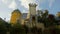 Colorful buildings of National Palace of Pena at Sintra