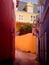 Colorful buildings in Punda, Curacao