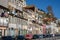 Colorful buildings in the Ribeira district, Porto`s historical area overlooking the Douro