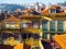 Colorful buildings in Ribeira, Porto Portugal