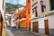Colorful buildings on the streets of Garachico, Tenerife, Spain