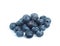 Colorful bunches of blue berries or blueberries are naturally nutritious and fresh