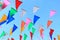 Colorful bunting background