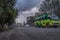 Colorful bus in Nairobi, capital city of Kenya