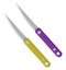 Colorful butter knives, icon