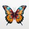 Colorful Butterflies Artful Flutter