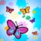 Colorful Butterflies Means Colour Colours And Butterfly