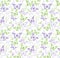 Colorful Butterflies Seamless Pattern