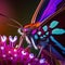 Colorful Butterfly on Flower, Made with Generative AI